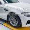 High quality Body Parts Iron Fenders Trims For 2010-2017 BMW 5 Series F10 F18 Upgrade New Style 2021 M5 With LED Light Fender