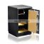 Hot sale black custom storage steel tenamic fingerprint money security fire proof safe box with digital safe locker locks