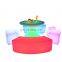 Couch Outdoor Light Mobile Bar Table Led Portable Bar Furniture Hookah Lounge Furniture Long Curve Bench LED Cube Chair