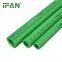 IFAN PN12.5/PN16/PN20/PN25 Plumbing Plastic Green White Water Pprc PPR Pipe for Hot and Cold Water Supply