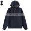 High Quality Waffle Full-Zip Warmth Jacket Coat Custom Running Windbreaker Long Sleeve Sports Yoga Jacket For Men