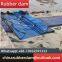 Long service life of river rubber dam, slope type air shield dam factory customized according to demand