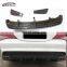 C117 CLA RZ Style Carbon Fiber Rear Diffuser Rear Bumper Lip Rear Splitter For Mercedes Benz C117 CLA