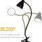 38 LED Table Desk Clamp Lamp 3 Color 10 Brightness Dimmer Read Auto Off Timer 360 Flexible Gooseneck Clip on night Light for Bed