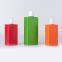 empty 500ml custom color plastic bottle with pump for shampoo