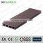 Fire retardant wood look rubber flooring