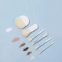 New Arrival Portable Mini Makeup Brush Set Loose Powder Concealer Fan Brush Lip Liner Travel-Friendly Makeup Brushes Small Box