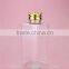 4oz 120ml transparent square plastic pet bottle empty for cosmetics