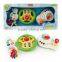 Eco-friendly plastic baby toy educational car with steering wheel MT801039