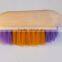 plastic horse brush with glitter bristle for cleaning/equestrian