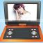 factory price 14inch portable dvd player with fm/radio/usb/tv full function portable dvd player