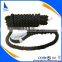 black polyester nylon 3 strand twist anchoring rope for ship