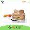 Custom PET Visualization transparent skylight paper or plastic fast food box