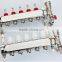 Hight quality floor heating system Stainless Steel Manifold