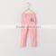 New Cute Baby Girl Clothes 2016 New Summer Girl Cream Color Pants Lovely Little Girl Cats Trousers Pencil Pants