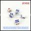 13mm acrylic playing dice with colored dots