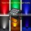 12pcs RGBWA+UV LED BATTERY POWERED &WIRELESS DMX UPLIGHT