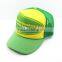 green promotional employees baseball cap