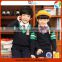 2016 Wholesale fashion autumn uniform for school all grades 4 pieces kids outfits sweater Korean high school uniform (ulik-020)