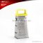 New design cooking tools 8 inch 4 sided stainless steel fine grater with PP handle                        
                                                                                Supplier's Choice