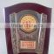 High quality wooden plaque trophy souvenir award wooden plaque blank with wooden box packaging