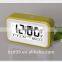 New Design Promotion Item Smart Multi-functional Digital Electric Talking LCD Desktop Alarm Clock