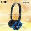 hot new product for 2015 pure color for light folding studio headphones