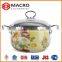 non-stick cast iron enameled stewpot
