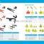 Animal equipment Laser insured cow visible ear tags WJ406-BF