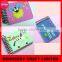 Soft Pvc Custom 3D Cute Soft Cover School Notebook Cover Designs