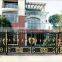 Custom Design Outdoor Power Coated Garden Gate Cast Aluminum Gate