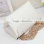 Newest girls solid color triangle pattern girls pu chain strap shoulder bag
