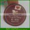 luxury custom matte paper label for cookie, label printing cake, label sticker for cake