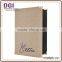 Durable food tray / 4 panels menu cover paper folder for restaurant menu catering material /coaster