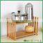 FB6-2027 kitchen Storage Rack full bamboo rack eco-friendly