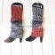 Aztec Boot Socks, Boho Thick Warm Womens Leg Warmers, Geometric Leg Warmers,Vintage Knitted Boot Cuffs,