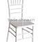 white PC Resin Plastic party hotel wedding event banquet rental Chiavari chair