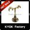 KYOK Package Of 2 Curtain Rail Rod Support Bracket Black Metal 28mm,Home Decoration Fancy Curtain Accessories