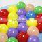 All year hot sale Crazy 100 pcs Ball Soft Ocean Ball / Colored Hollow Plastic Ball Baby For Kid Toy Swim Pit Ball