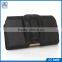 customized back clip mobile phone leather flip case for iphone