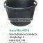 18qt construction rubber bucket,strong rubber pail with lip,cubo de goma