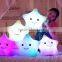 Wholesale led light color changing pillow, plush toys