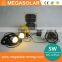 2016 5w mini home solar energy system solar lighting kit