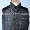 Top selling OEM black men quilted vest