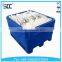 Rotomold plastic tote ice storage bin, ice fish bins, fish tote manufacturers