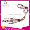 Nylon Printed Oval Ribbon Shoe Laces Black Case
