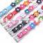 Flower decorative leather dog collars for small dogs