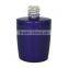 Wholesale unique 15ml soak off gel nail container with black cap, purple eyecatching bottles glass nail polish