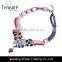 Multi color Charming jewellry multi layer chain crystal necklace jewelry 2016