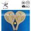 wooden beach paddle racket
